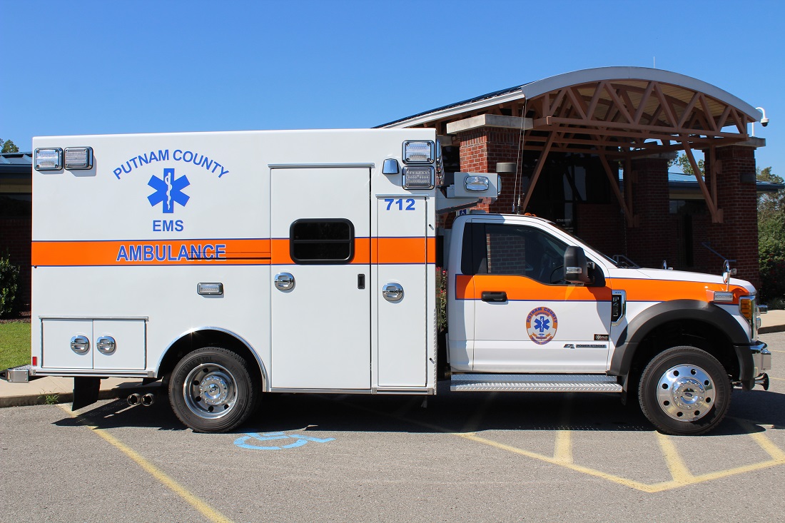 Braun F-450 Express Plus Type I Ambulance to Putnam County EMS
