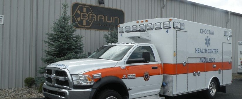 Braun Dodge Ram Chief XL to Mississippi Band of Choctaw Indians Ambulance Service
