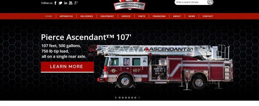 Emergency Equipment Professionals Launches New Website