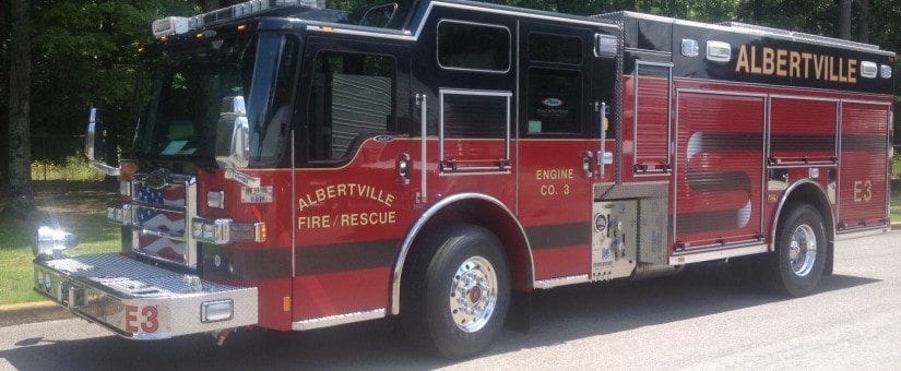 Pierce Dash CF PUC Pumper to Albertville Fire & Rescue