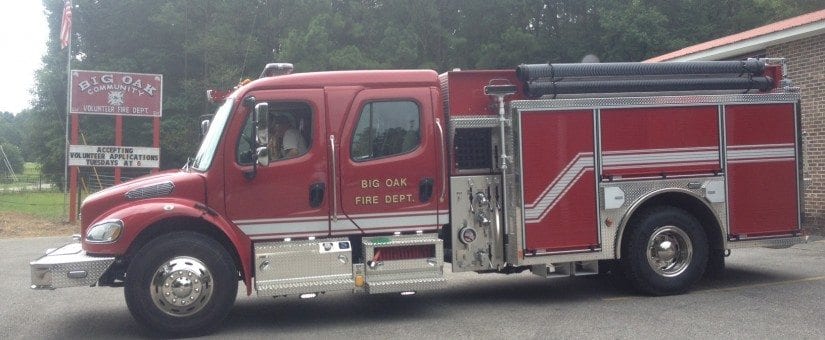 Pierce FLM2 Responder Pumper to Big Oak Volunteer Fire Department
