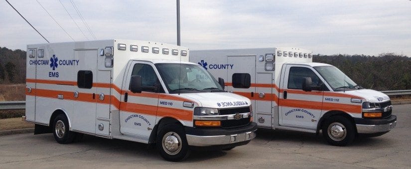 Braun Chevy Signature Series to Choctaw County EMS