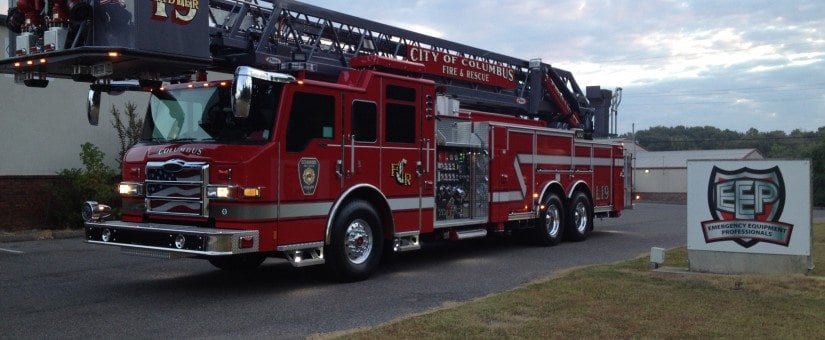 Pierce Velocity 100’ PAP to Columbus Fire & Rescue