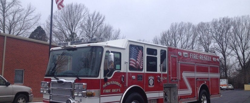 Pierce Dash CF PUC Pumper to Senatobia Fire Department