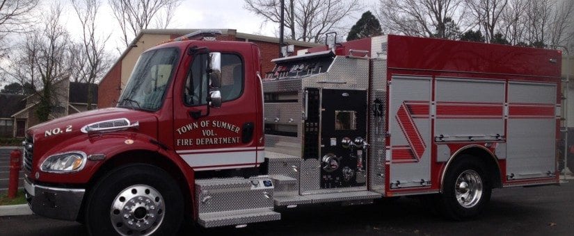 Pierce FLM2 FXP Pumper to Sumner Volunteer Fire Department
