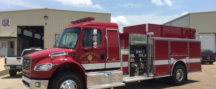 Pierce Freightliner Commercial Pumper to Calhoun City Fire Department