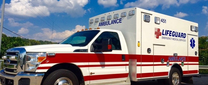 Braun Signature Series Ford Type I Ambulance to Lifeguard Ambulance Service