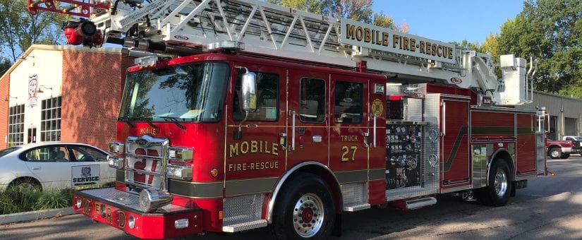 Pierce Enforcer 107′ Ascendant Aerial to Mobile Fire & Rescue