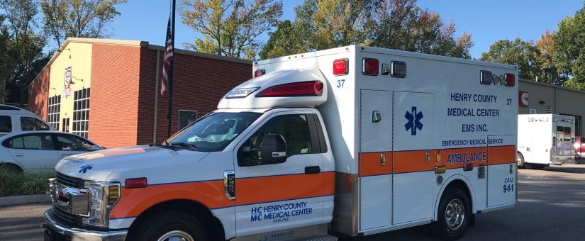 Demers F-350 MXP150 to Henry County Medical Center EMS