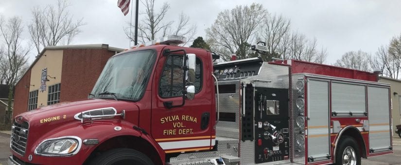 Pierce Commercial Pumper to Sylva Rena Fire Department (Yalobusha County)