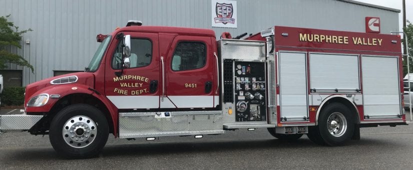 Pierce FXP Commercial Pumper to Murphree Valley Fire Department
