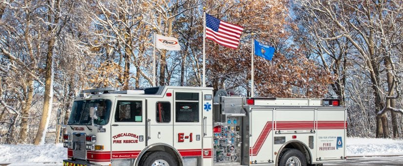 Pierce Arrow XT Pumper to Tuscaloosa Fire Department