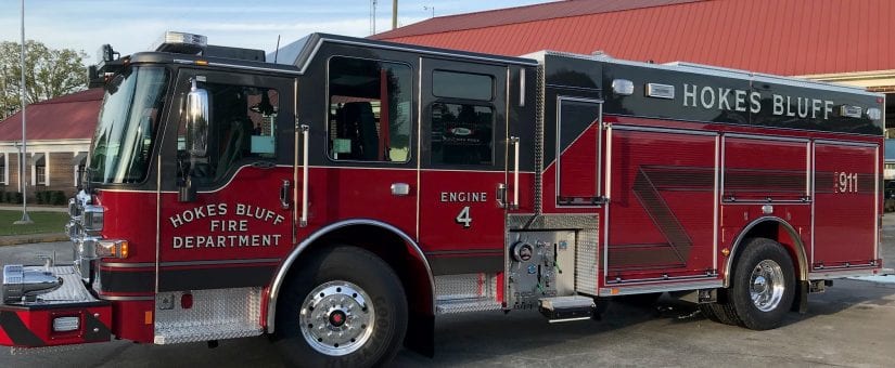 Pierce Dash CF PUC Pumper to Hokes Bluff Fire Department