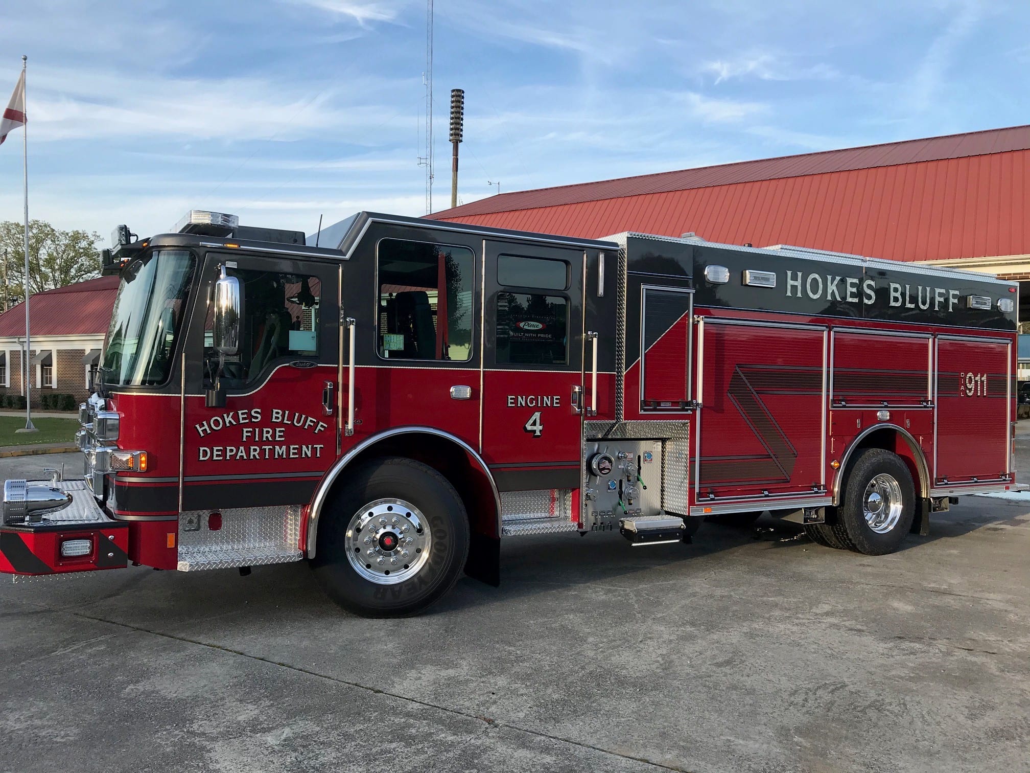 Pierce Dash CF PUC Pumper to Hokes Bluff Fire Department - Emergency
