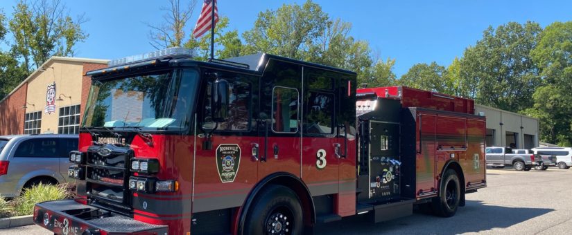Pierce Saber Pumper to Booneville Fire Department