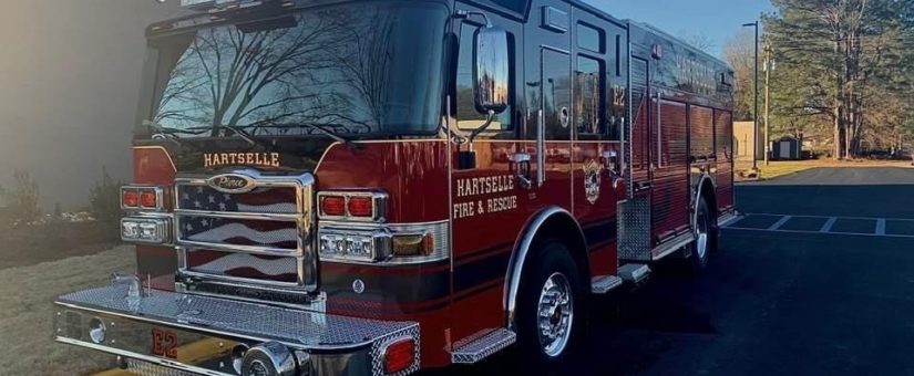 Hartselle Fire Department Receives Enforcer Pumper