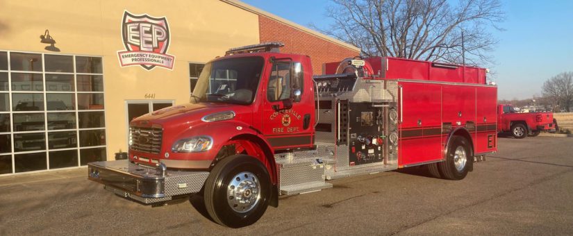 Pierce Pumper Tanker to Coffeeville Fire Department