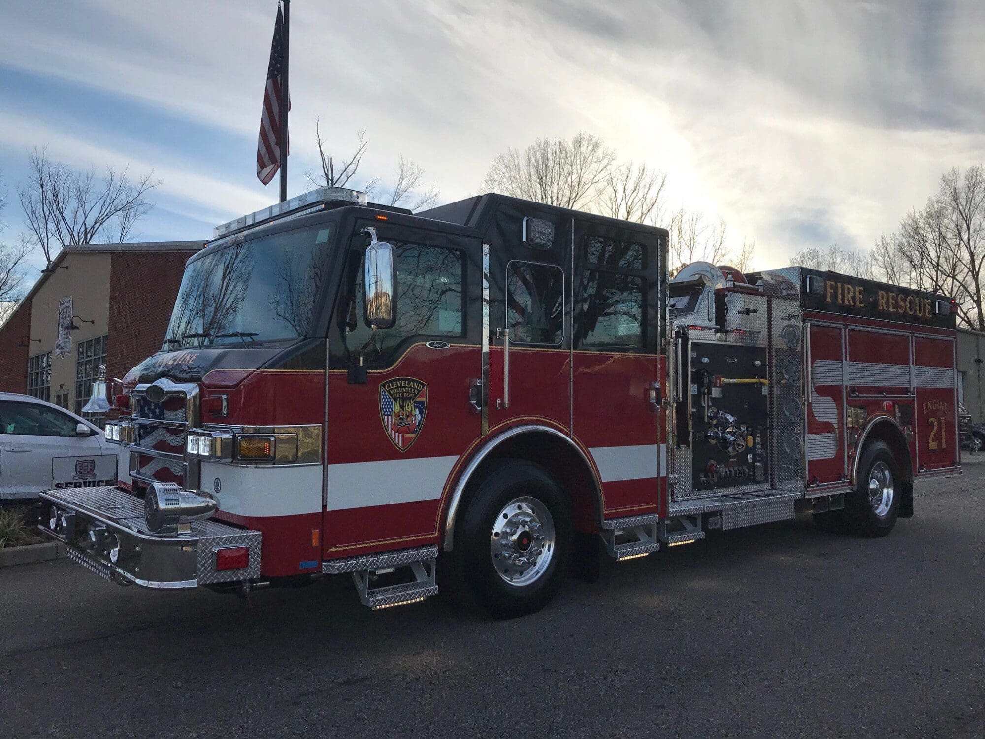 Pierce Impel Pumper to Cleveland Volunteer Fire Department - Emergency ...