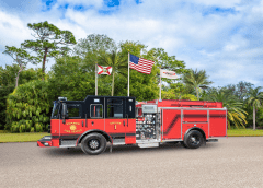 Pierce Saber Pumper to Semmes Fire Department