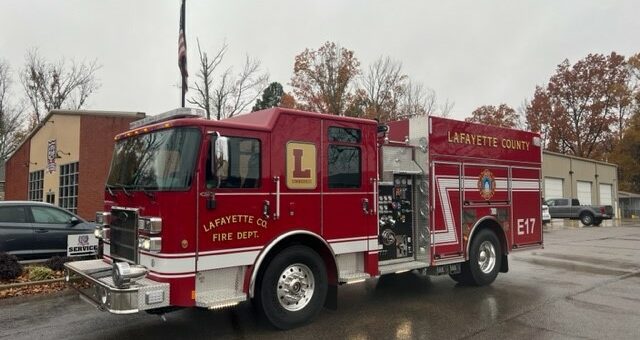 Pierce Saber Pumper to Lafayette County Fire Department