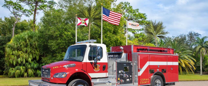 Pierce Commercial Pumper to Crystal Springs Fire Department