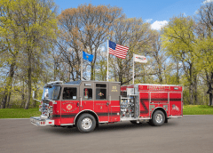 Pierce Enforcer Pumpers to Huntsville Fire & Rescue