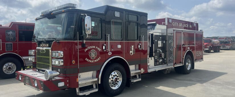 Pierce Saber Pumper to Jackson Fire Department
