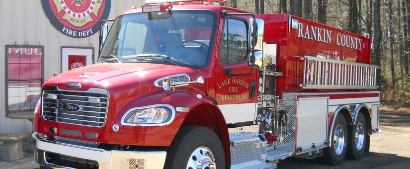 Pierce FXT 3000 Gallon Tanker to Rankin County Fire Department