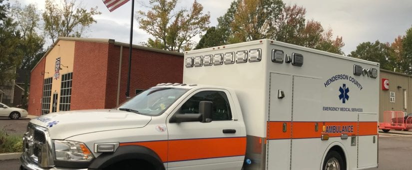 Demers Ram 4500 MXP150 Type I Ambulance to Henderson County EMS
