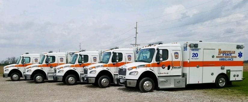 5 Braun Freightliner Super Chief Type I Ambulances to City of Nashville Fire & EMS