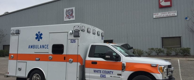 Braun Express Plus F350 Type I Ambulance to White County EMS