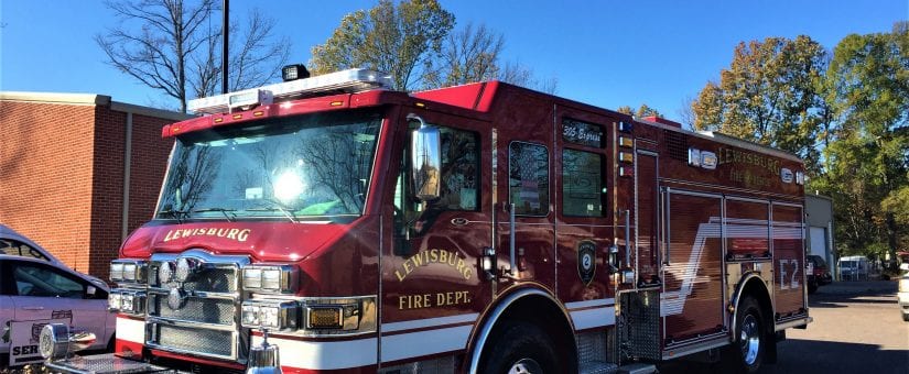 Pierce Impel PUC Pumper to Lewisburg Fire Department