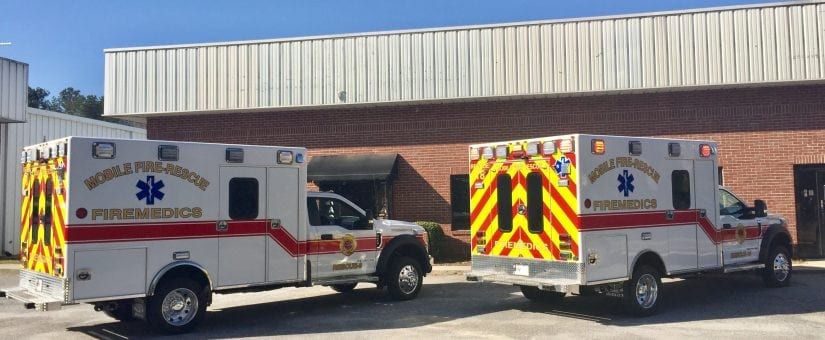 2 Foundation F-450 Type I Ambulance Remounts to Mobile Fire & Rescue